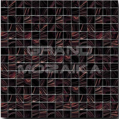 Мозаика для бассейнов, серия Aquatica Rose , размер чипа: 20x20, цвет: черный