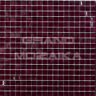 Стеклянная мозаика, серия Classic Art , размер чипа: 15x15, цвет: бордовый