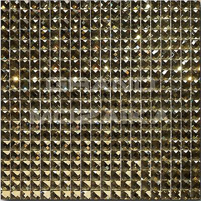 Мозаика из кристаллов Swarovski, серия Crystall Art , размер чипа: 15x15, цвет: золотой