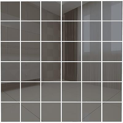 Зеркальная мозаика, серия Классика , размер чипа: 50x50, цвет: графит