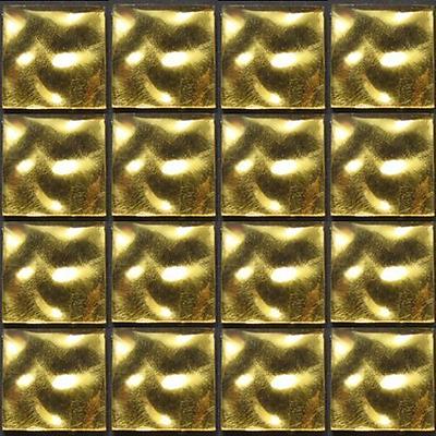 Золотая мозаика GN02G-10 (обрезная), серия Real gold , размер чипа: 10x10, цвет: золотой