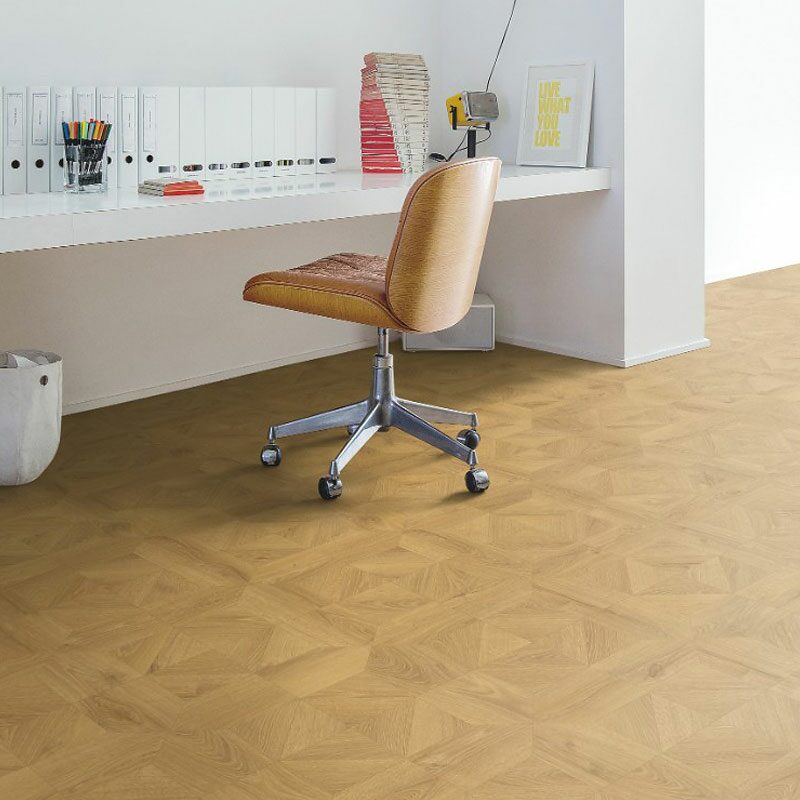 Ламинат Quick Step Impressive Patterns Ultra 4143 Дуб природный бежевый брашированный