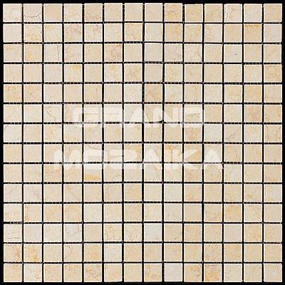 Мозаика из натурального камня серия Adriatica , размер чипа: 20x20, цвет: бежевый