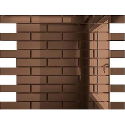 Зеркальная мозаика, серия Классика , размер чипа: 80x25, цвет: бронзовый