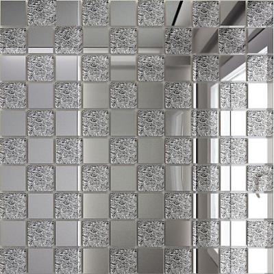 Зеркальная мозаика, серия Классика , размер чипа: 25x25, цвет: серебряный