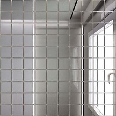 Зеркальная мозаика, серия Классика , размер чипа: 25x25, цвет: серебряный