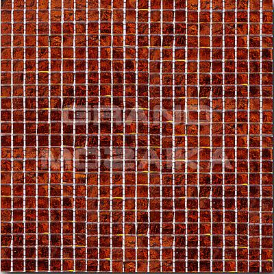 Стеклянная мозаика, серия Murano Specchio , размер чипа: 15x15, цвет: красный