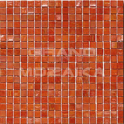 Стеклянная мозаика, серия Classic Art , размер чипа: 15x15, цвет: оранжевый